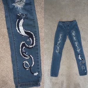 custom made bluenotes jeans